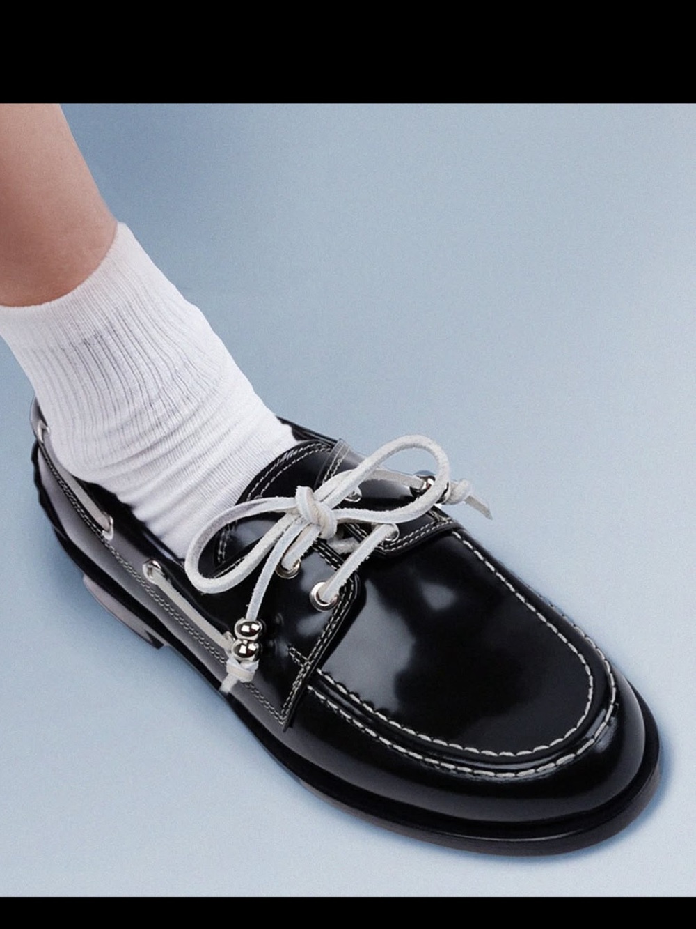 🆕 LABUCQ Nelson Leather Boat Shoe sz. 7